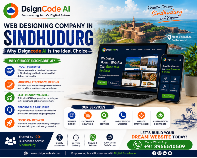 Web designing company in sindhudurg