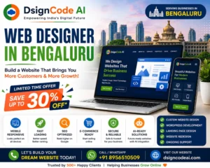 Best Web Designer in Bengaluru | Professional Website Design | DsignCode AI